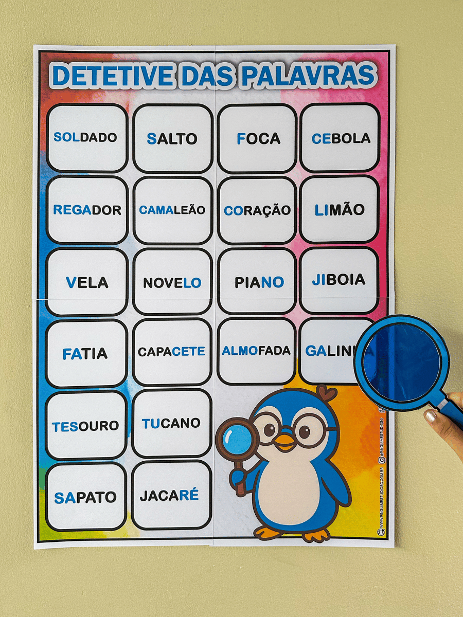DETETIVE DAS PALAVRAS