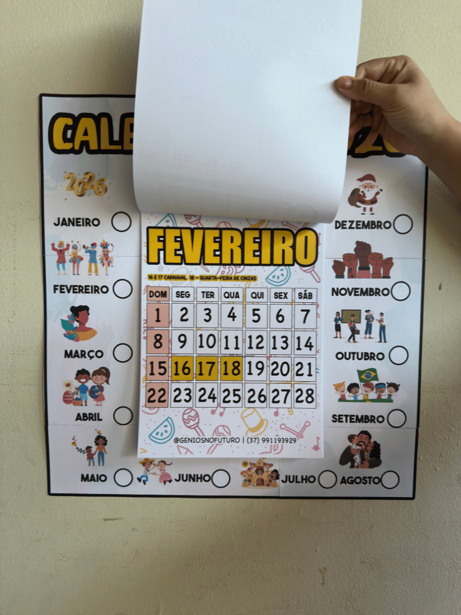 CALENDÁRIO 2026 2