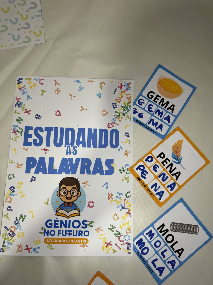 ESTUDANDO AS PALAVRAS