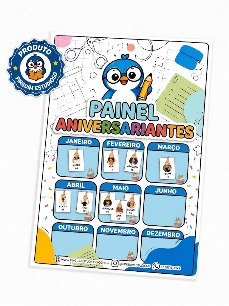 PAINEL ANIVERSARIANTES