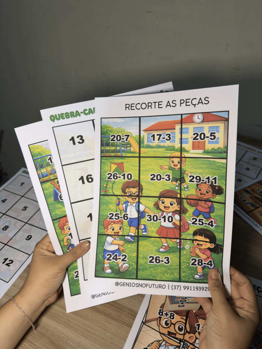 QUEBRA CABEÇA DAS 4 OPERAÇÕES