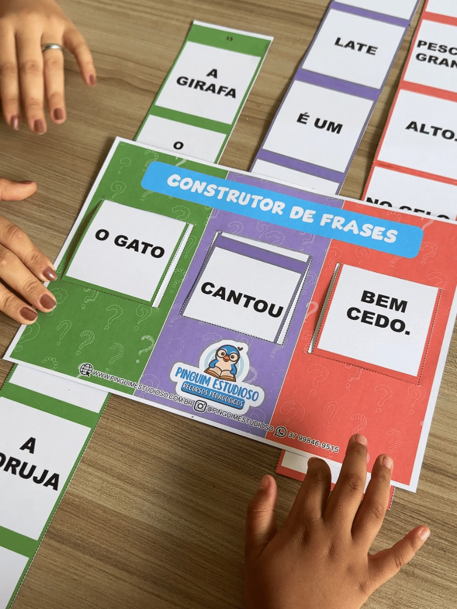 CONSTRUTOR DE FRASES