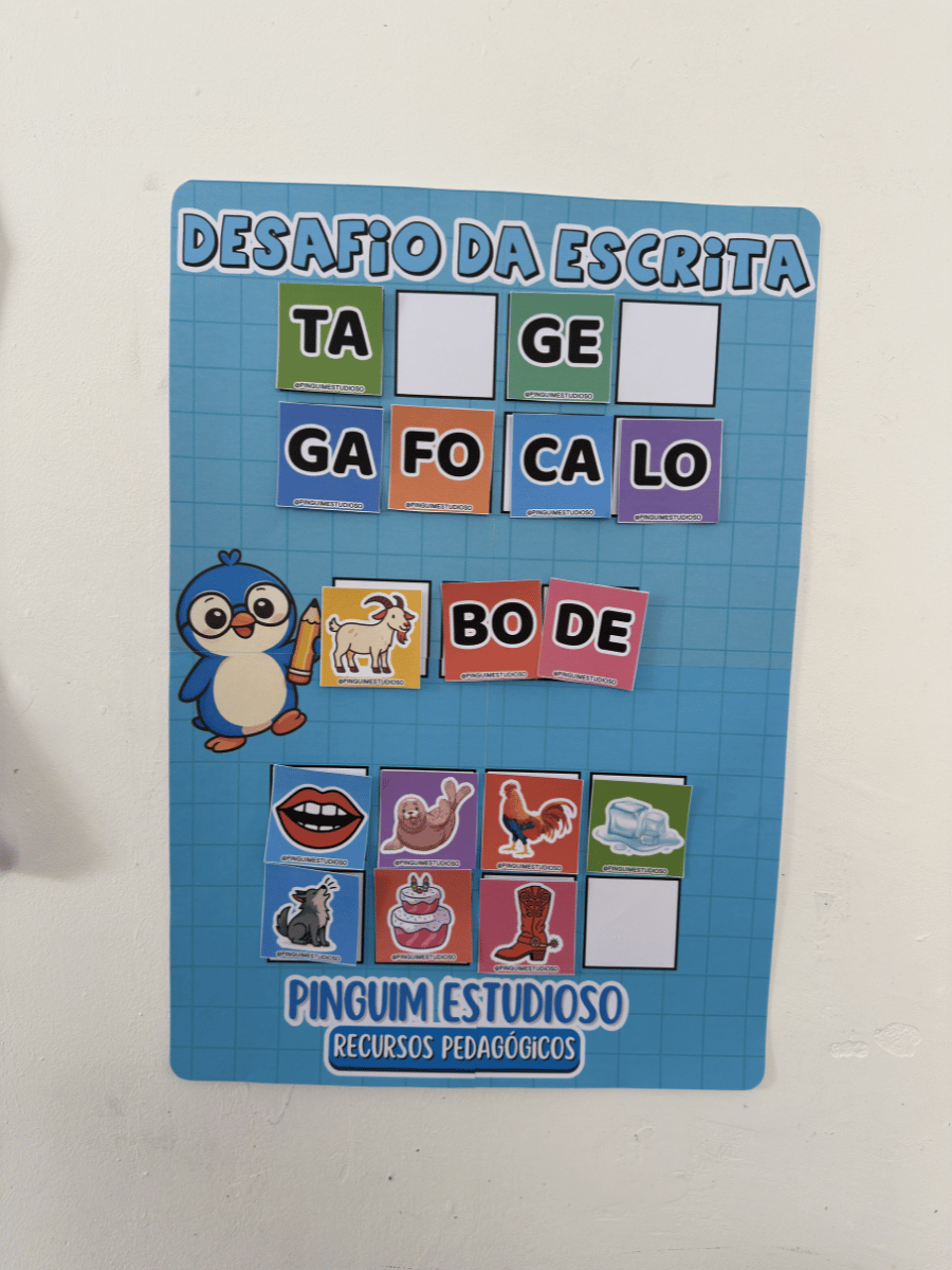 DESAFIO DA ESCRITA