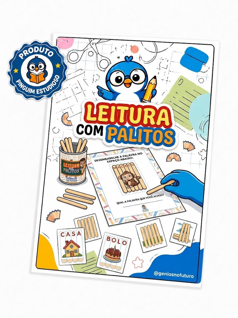 LEITURA COM PALITOS