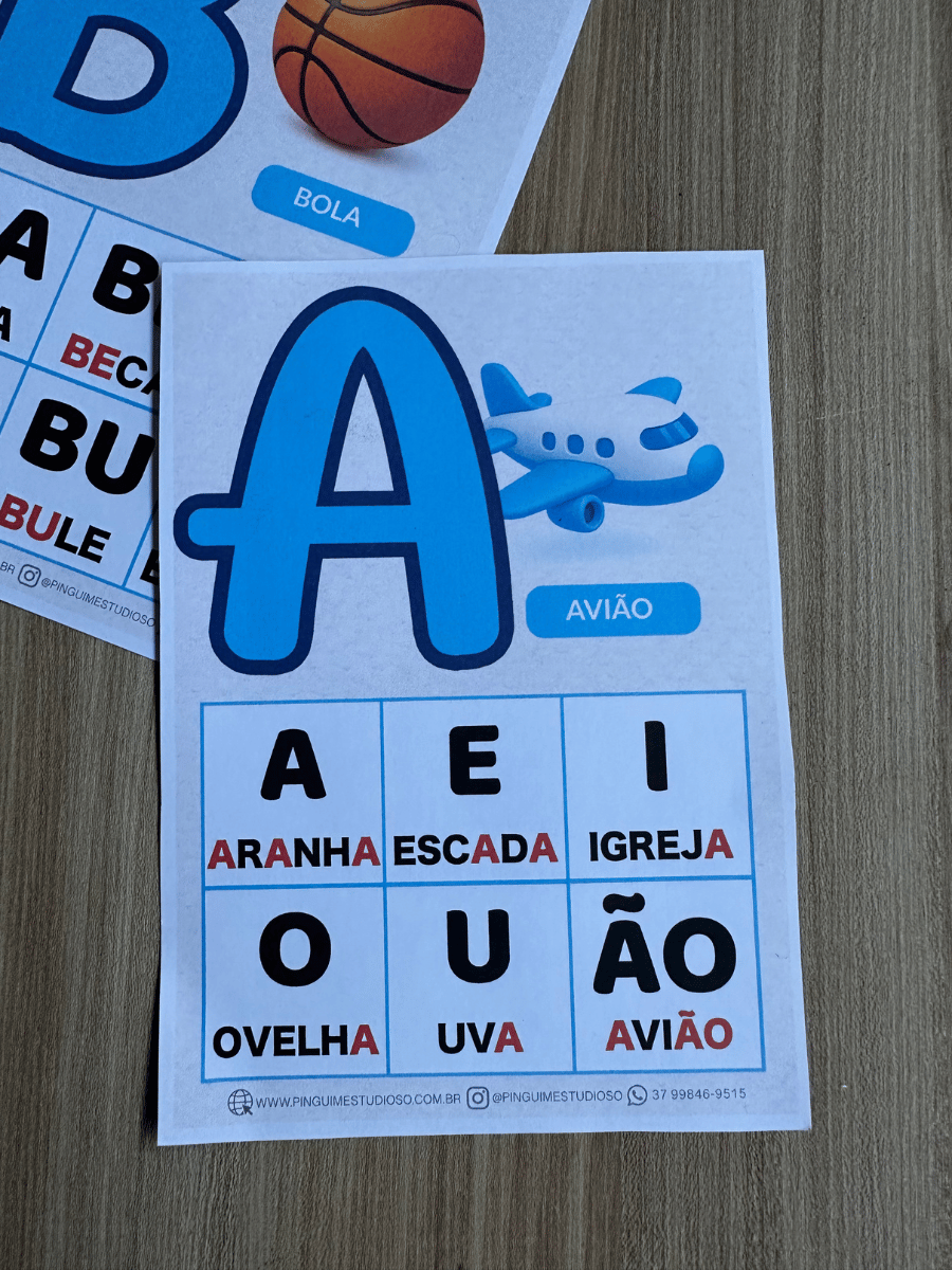 ALFABETO PARA PAREDE