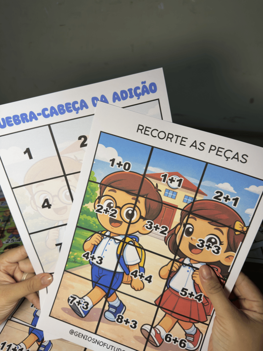 QUEBRA CABEÇA DAS 4 OPERAÇÕES