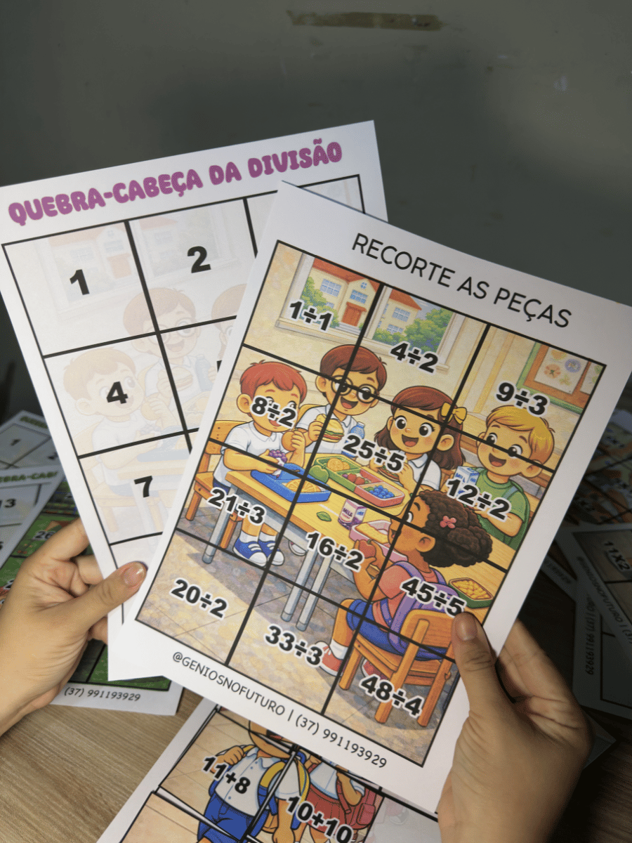 QUEBRA CABEÇA DAS 4 OPERAÇÕES