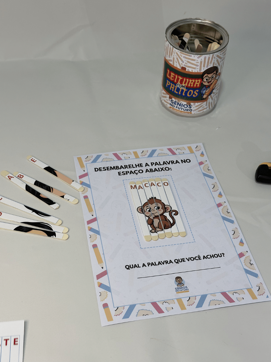 LEITURA COM PALITOS