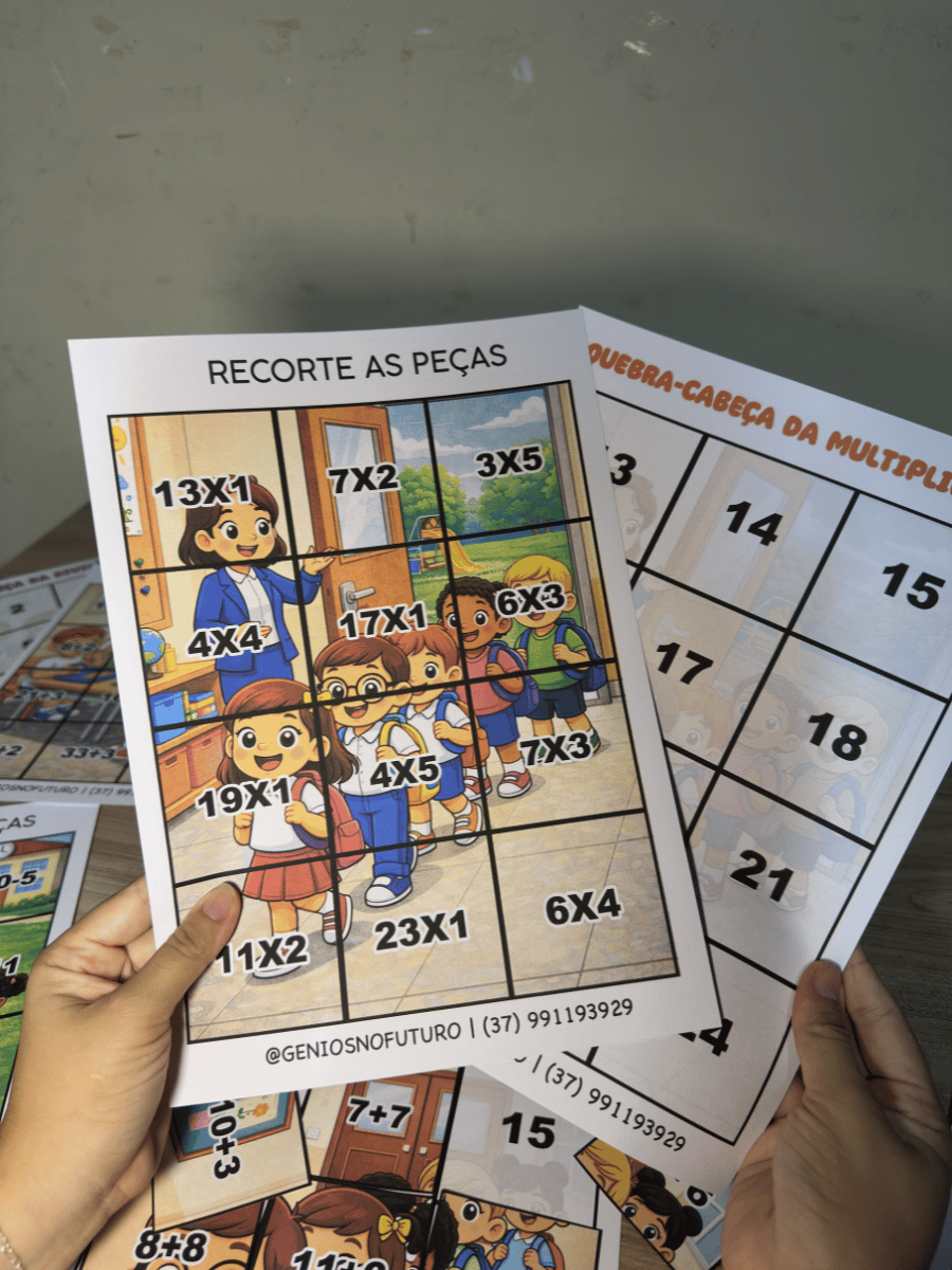 QUEBRA CABEÇA DAS 4 OPERAÇÕES