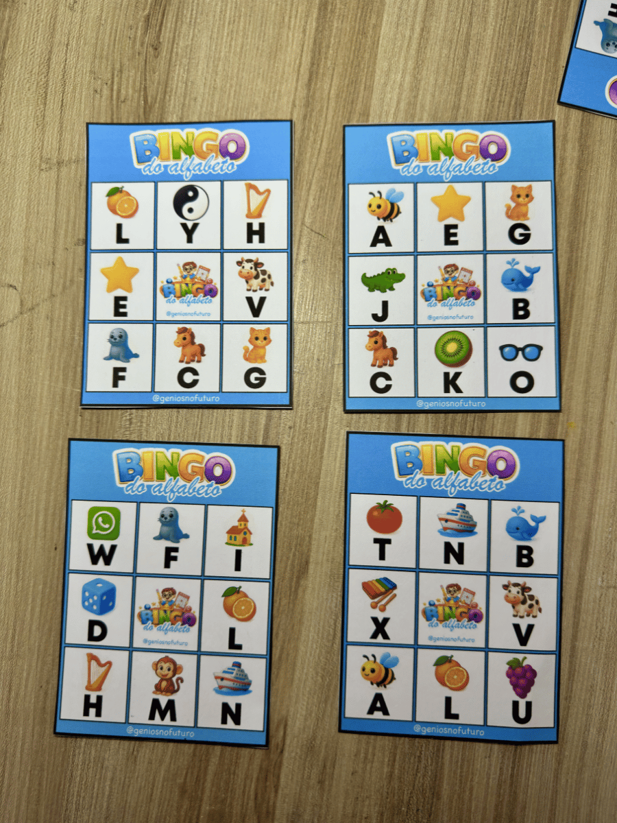 BINGO DO ALFABETO