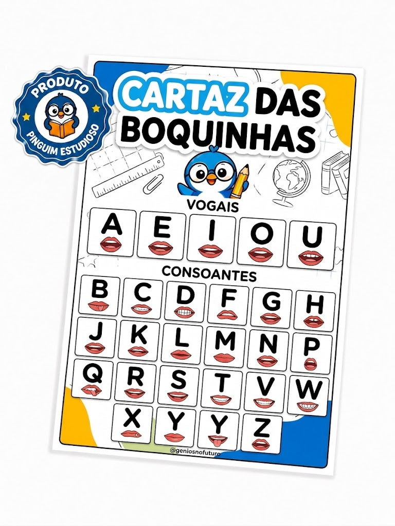 CARTAZ DAS BOQUINHAS