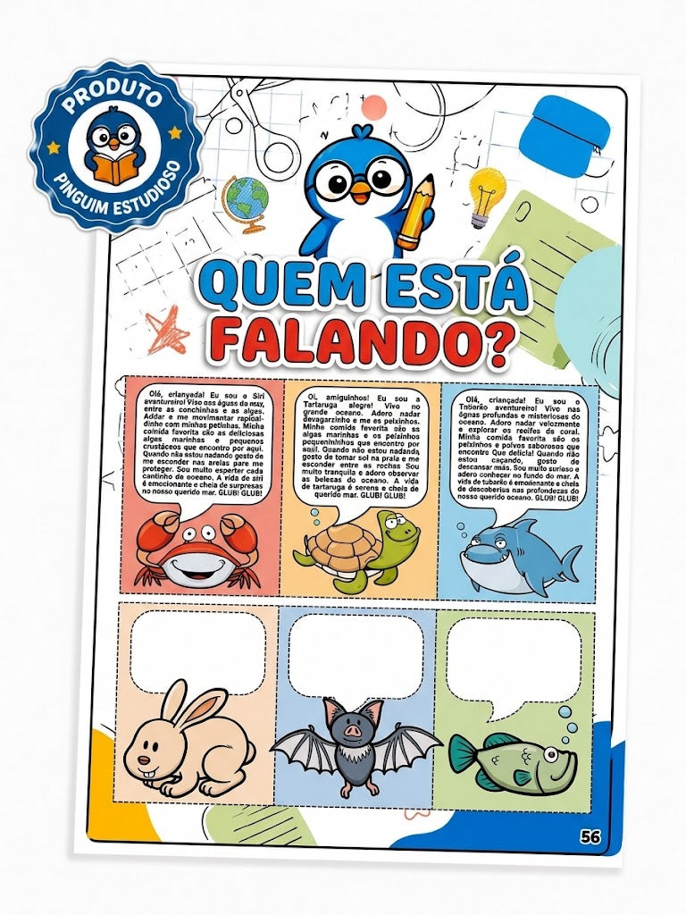 QUEM ESTÁ FALANDO?