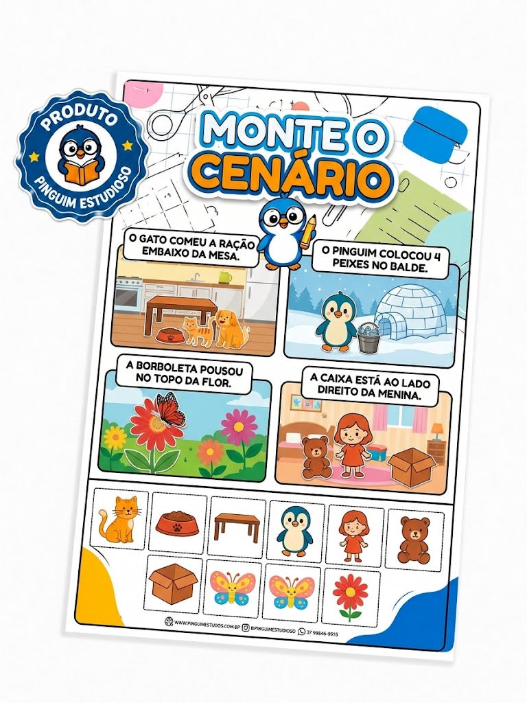 MONTE O CENÁRIO