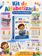 Kit de Alfabetização 6 Recursos