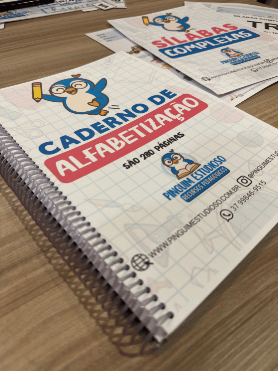CADERNO DE ALFABETIZAÇÃO