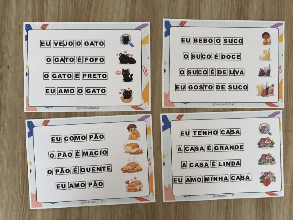 Kit de Alfabetização 6 Recursos
