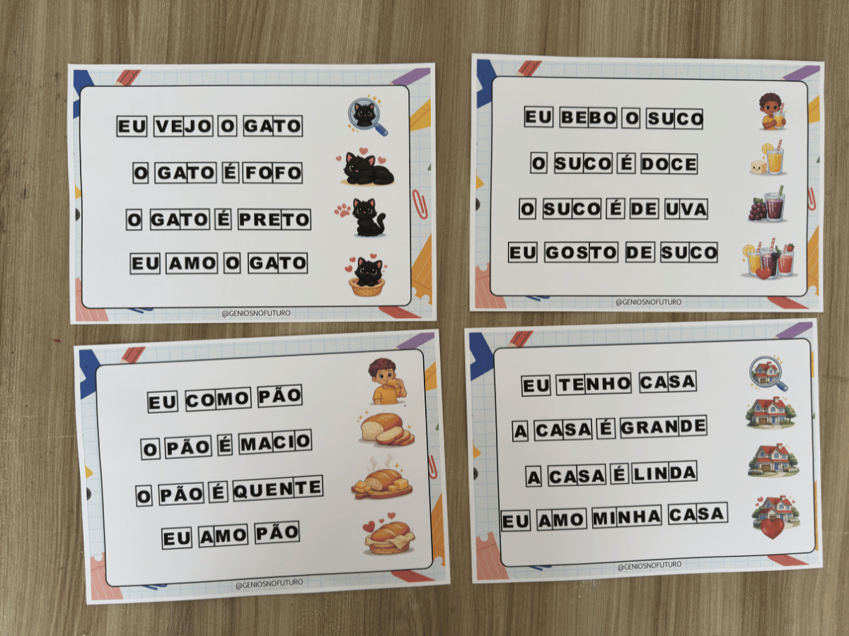 Kit de Alfabetização 6 Recursos