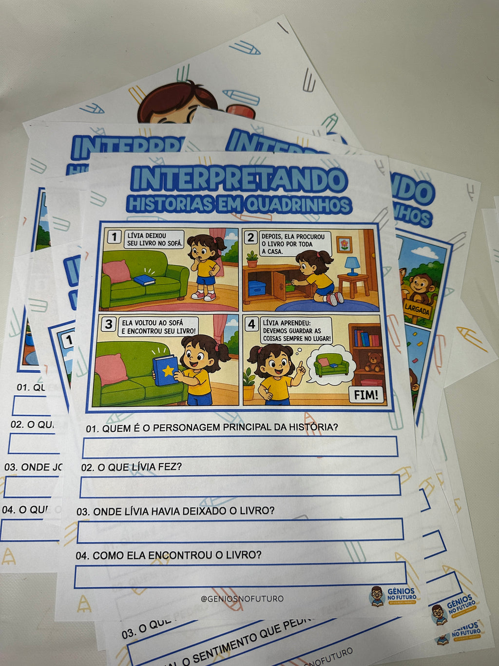 INTERPRETANDO HISTÓRIAS EM QUADRINHOS