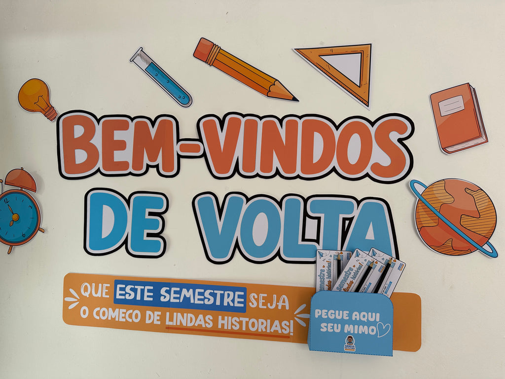 PAINEL BEM VINDOS DE VOLTA