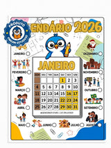 CALENDÁRIO 2026 2