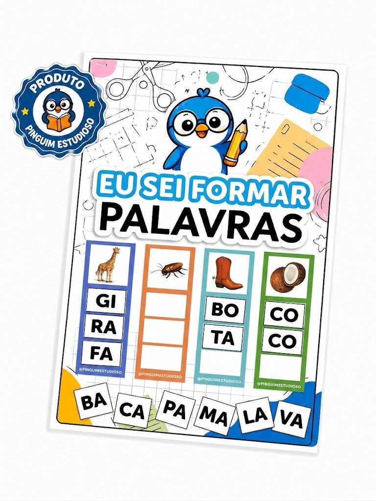 EU SEI FORMAR PALAVRAS