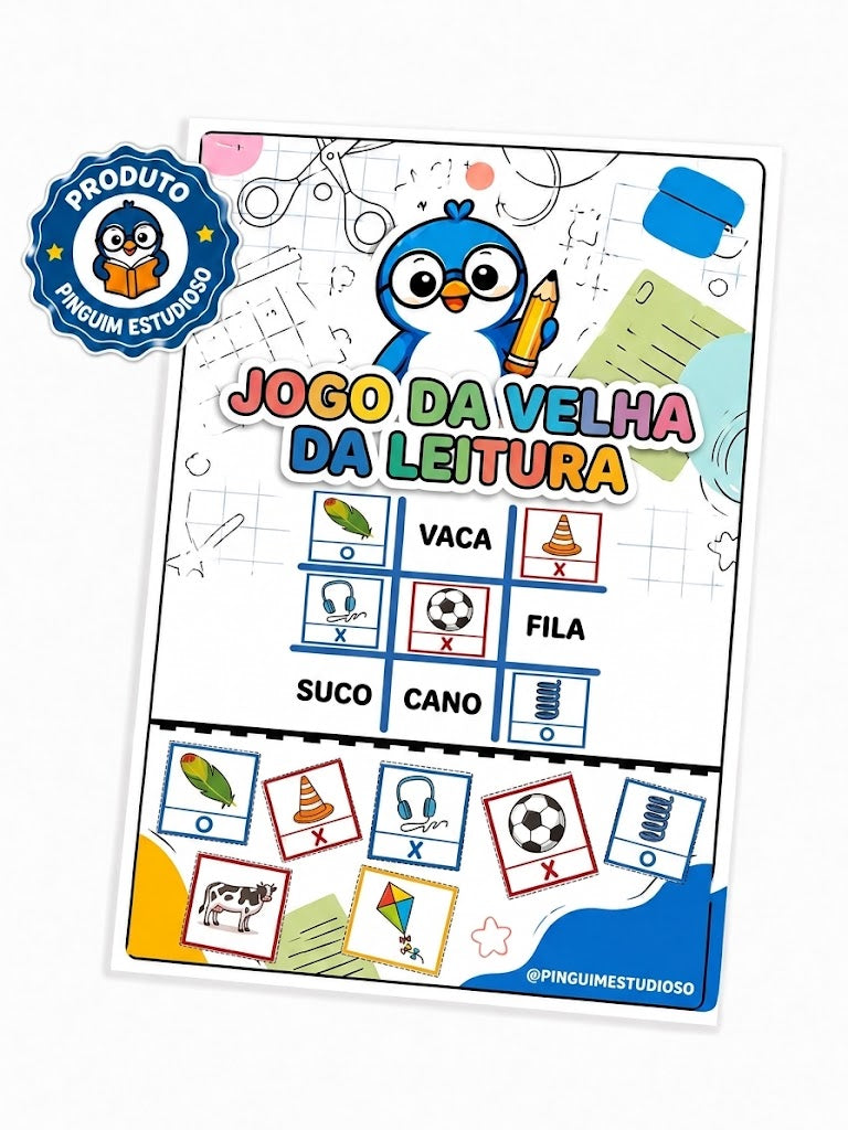 JOGO DA VELHA DA LEITURA