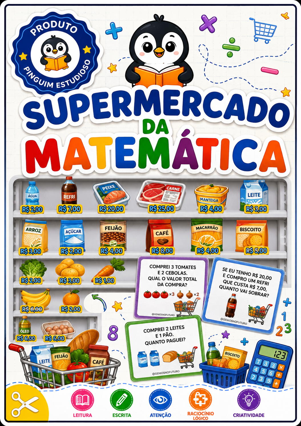 SUPERMERCADO DA MATEMÁTICA