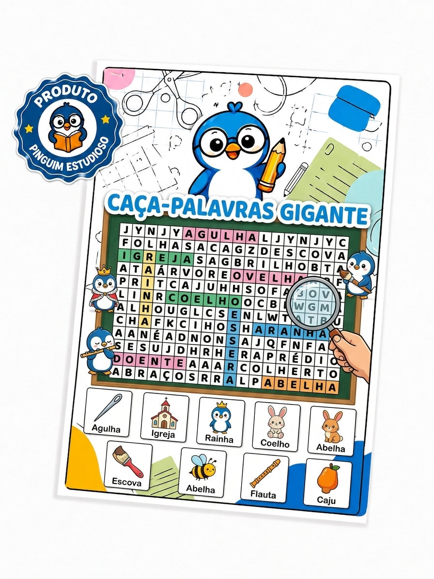 CAÇA PALAVRAS GIGANTE