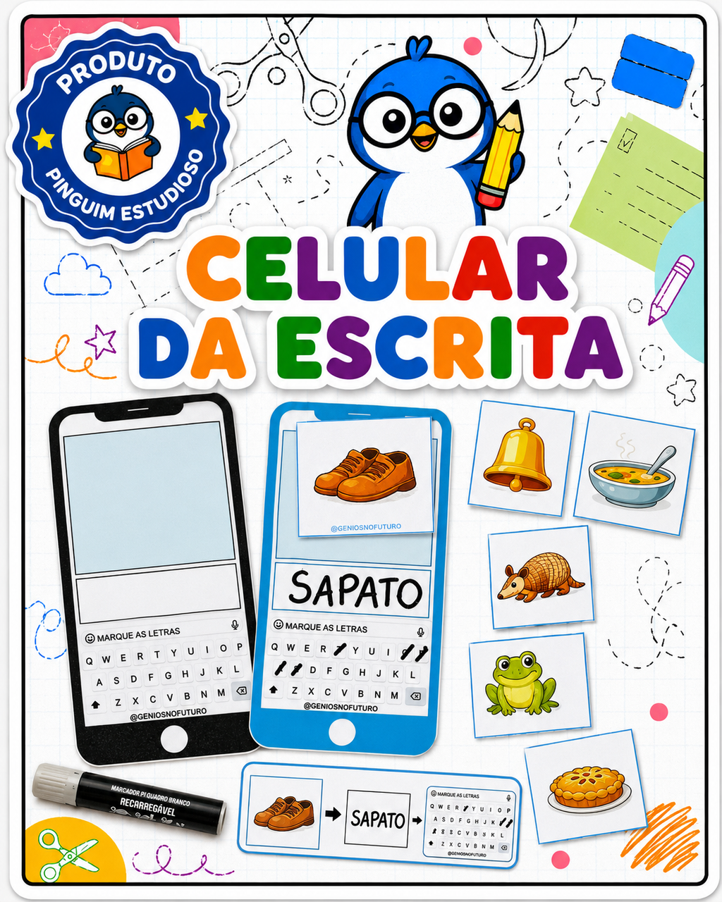 CELULAR DA ESCRITA