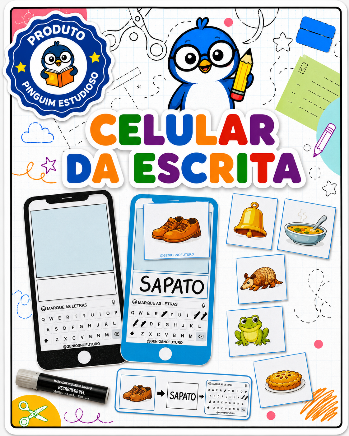 CELULAR DA ESCRITA