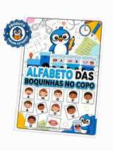 ALFABETO DAS BOQUINHAS NO COPO