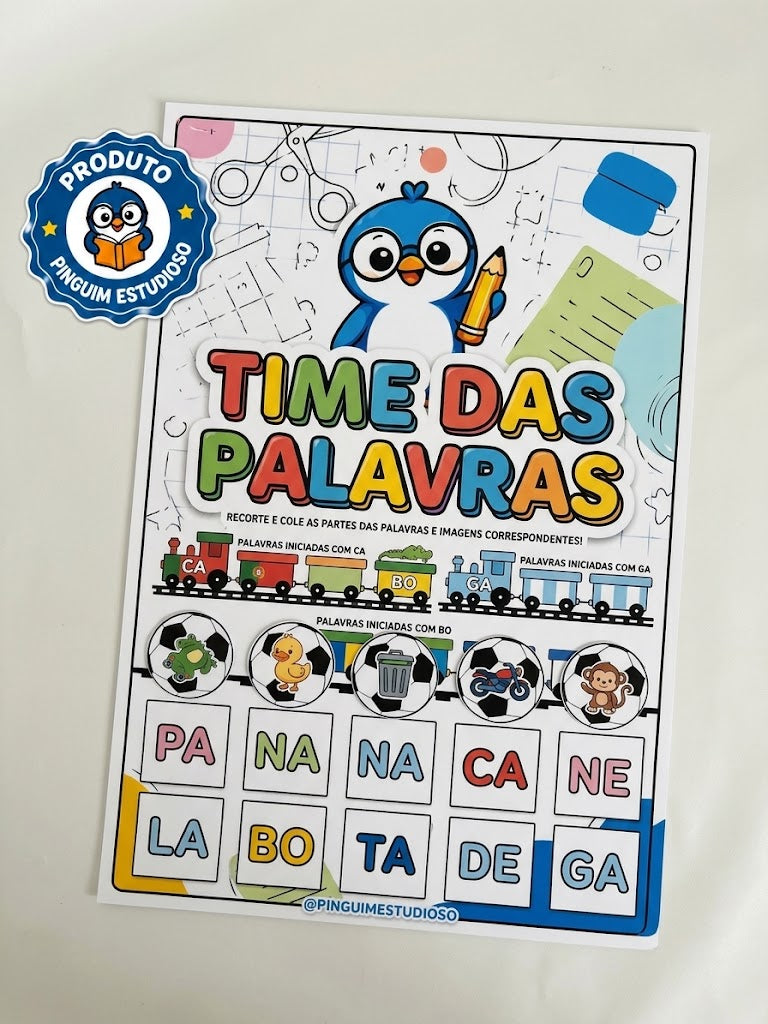 TIME DAS PALAVRAS