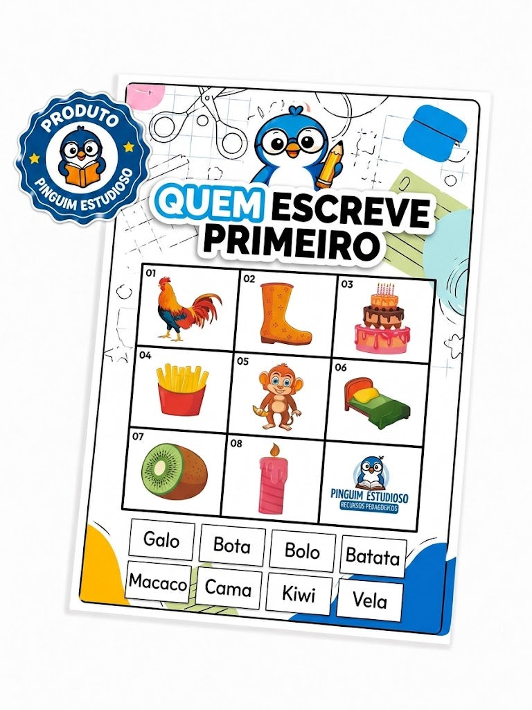 QUEM ESCREVE PRIMEIRO