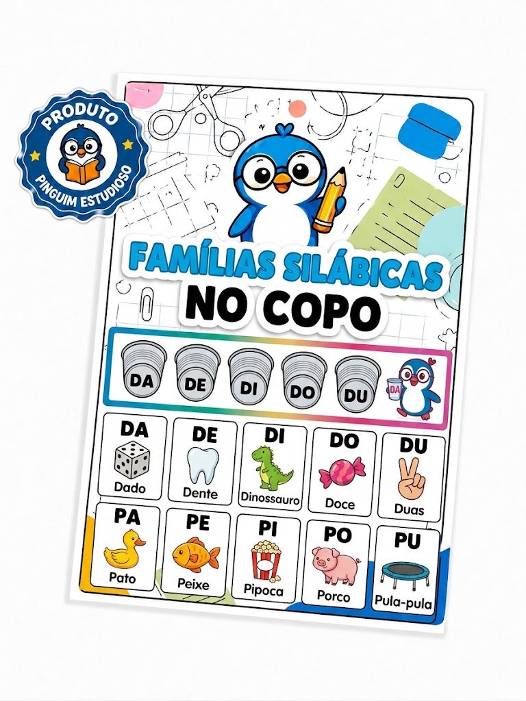 FAMÍLIAS SILÁBICAS NO COPO