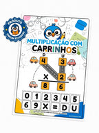 MULTIPLICAÇÃO COM CARRINHOS